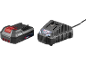Bateria e carregador com 2.0Ah e 2.4A máx. capacidade de carga