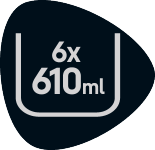 6x 610ml
