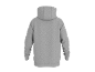 Hoodie cinzento, vista traseira