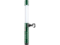 Luz de trabalho LED verde com gancho para pendurar.
