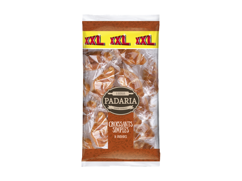 Croissants simples Maitre Jean-Pierre XXL, 14 unidades