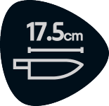 Medida: 17.5 cm