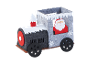Comboio de Natal de feltro com Pai Natal