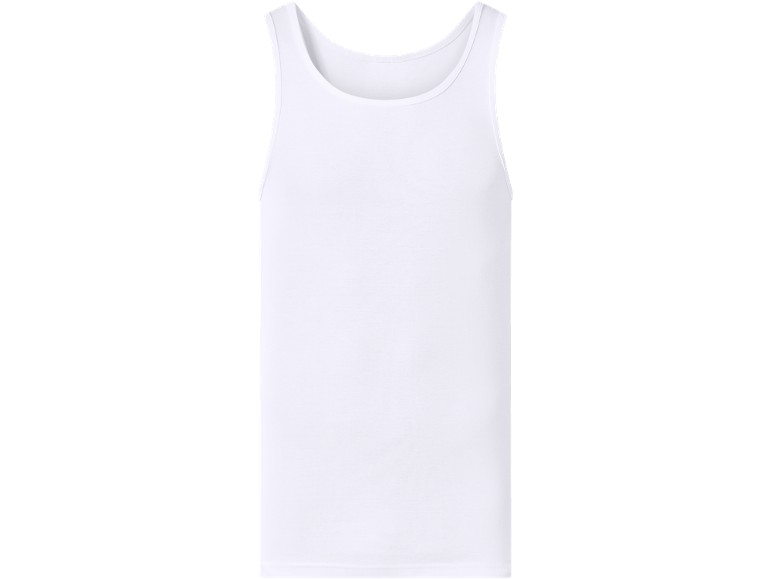 Camisola interior branca para homem
