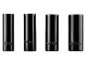 Quatro chaves de caixa pretas profundas com marcações de 17 mm, 19 mm, 21 mm e 23 mm.