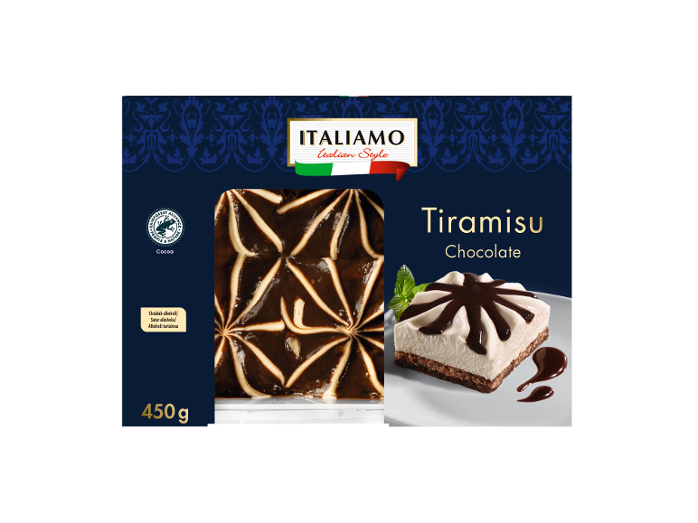 Tiramisù de chocolate ITALIAMO, 450 g