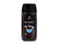 Frasco de café solúvel, sabor clássico, com uma chávena de café azul no rótulo.