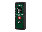 Medidor de distância a laser com display digital mostrando 0.554 m e 0.548 m.