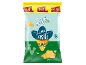 Pacote grande de tortilhas salgadas com tema mexicano.