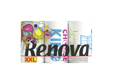 Rolos de Cozinha Design 2 Folhas XXL