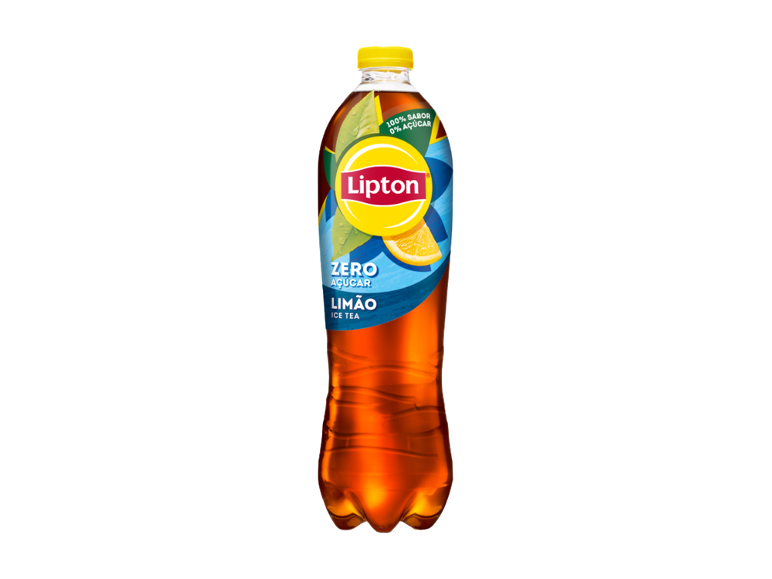 Lipton Ice Tea de limão zero açúcares em garrafa de plástico