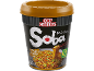 Massa soba com sabor a caril japonês, pronta em 3 minutos, vegetariana.