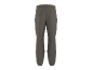 Calças cargo masculinas cinzento-escuras, com cintura e punhos elásticos.