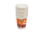 Pilha de copos de papel de Halloween, 12 unidades, 200 ml