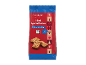 Mini spéculoos de Natal com cobertura de chocolate de leite, cacau de comércio justo.