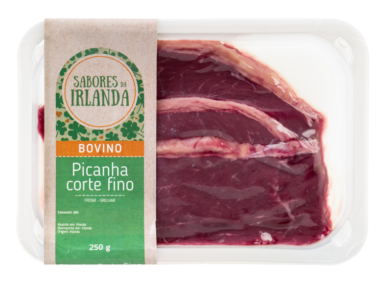 Carne de vaca Inisvale Picanha corte fino, 250g, da Irlanda