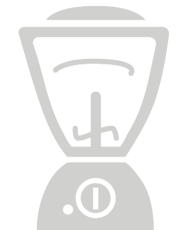 Ícone de liquidificador com botão de ligar/desligar