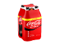Pack de 4 garrafas de refrigerante de cola sem açúcar de 1,75 litros.