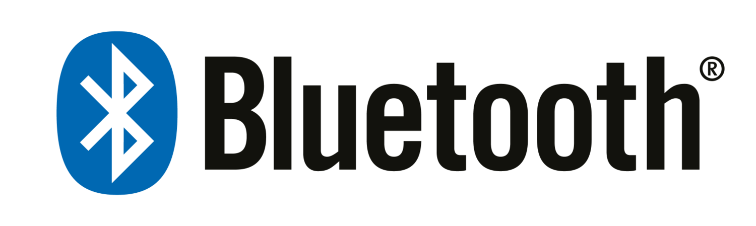 Símbolo e texto Bluetooth®