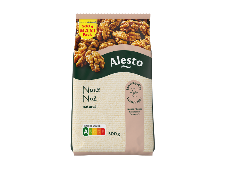 Noz natural Alesto em embalagem XXL de 500 g