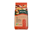 Embalagem de mistura de frutos secos e tropicais, com Nutri-Score E, 200g, crocante e doce.