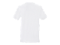 T-shirt branca lisa masculina, vista traseira