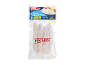 Filetes de peixe congelados com baixo teor de gordura, ideais para forno, sem pele, 600g.