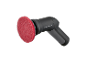 Polidora sem fio com disco de polimento vermelho.