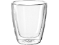 Copo de parede dupla transparente