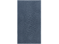 Textura de tecido azul com nervuras diagonais.
