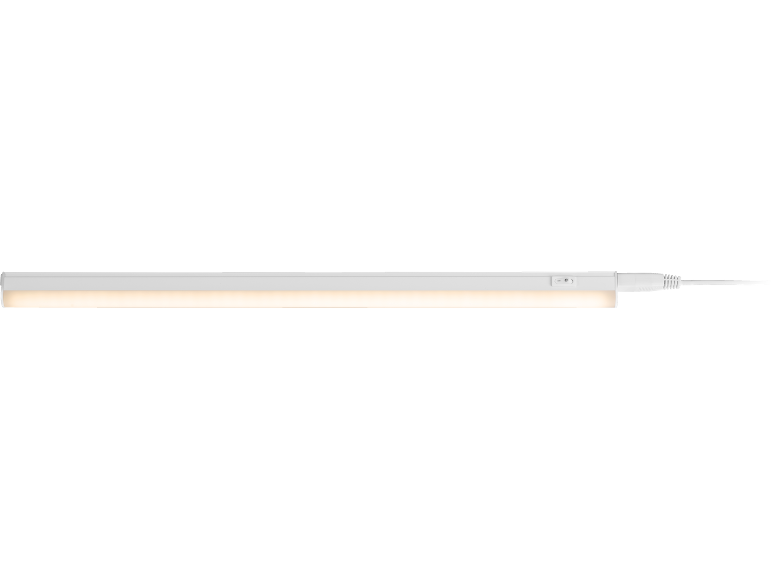 Fita de luz LED branca quente com interruptor