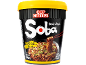 Noodles estilo Wok, prontos em 3 minutos, sabor clássico.