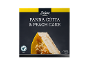 Bolo panna cotta e pêssego, 750 g, congelado.