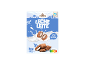 Cereais de cacau recheados com leite e salpicos de leite, 750g, Nutri-Score B.