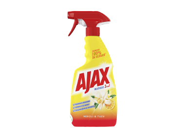AJAX Detergente Spray 3 em 1