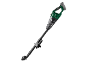 Aspirador vertical sem fio de 20V com acessórios para chão e bico para fendas.