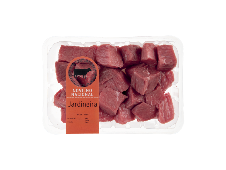 Realvalle Novilho Nacional Jardineira, carne de novilho cortada em cubos