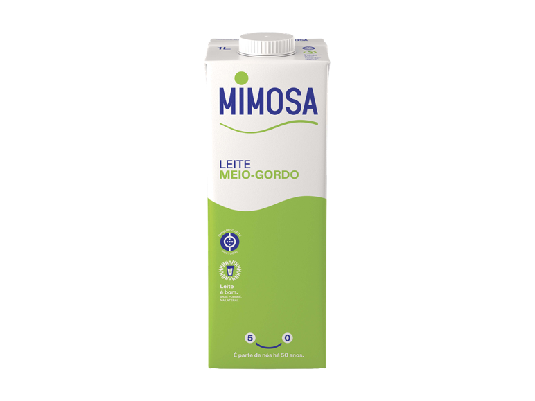 Leite Meio Gordo Mimosa
