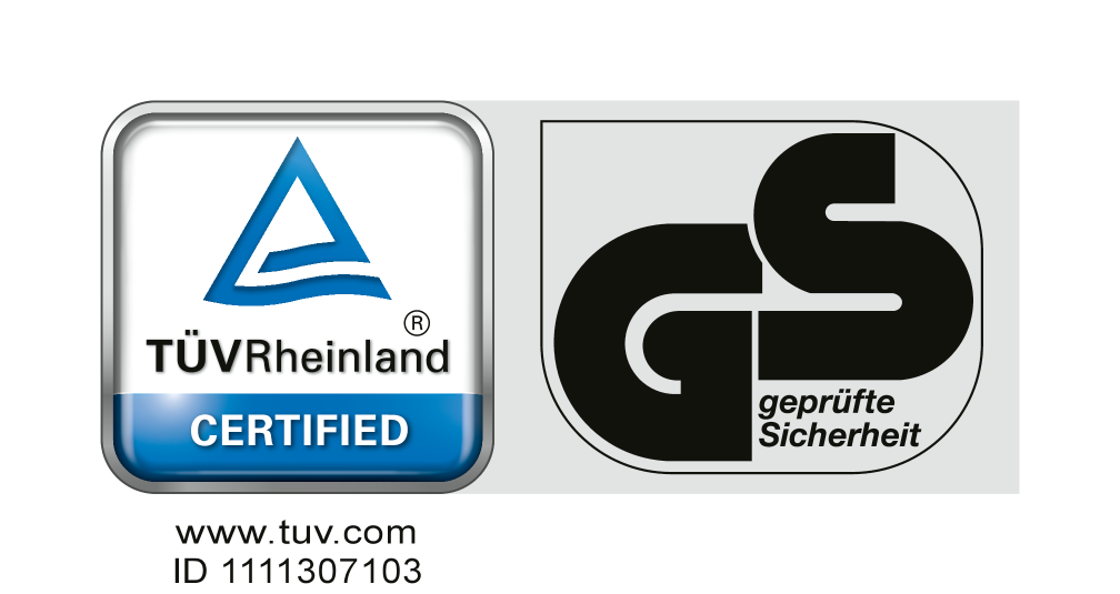 Certificado, segurança testada. www.tuv.com ID 1111307103
