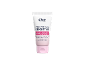 Tubo branco de creme facial Sensitive com 72H de hidratação, ácido hialurónico e óleo de amêndoa.
