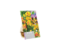 Pacote de 8 bolbos de tulipa 'Sunshine Club' com flores amarelas que mudam de cor.