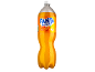 Bebida Fanta Zero Açúcar Laranja, 4% sumo de laranja, novo sabor irresistível.