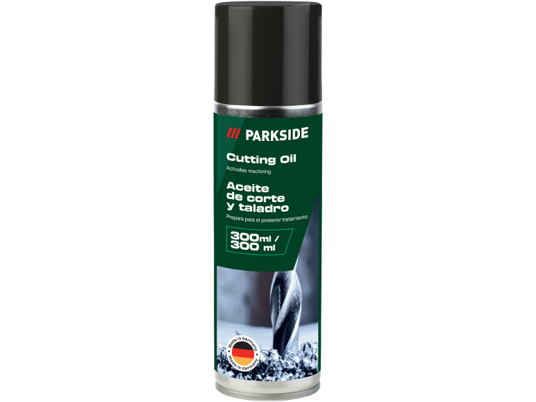 Óleo de corte e perfuração de 300 ml, Made in Germany, ativa a maquinação.