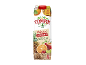 Sumo de frutas tutti frutti em caixa com ananás, laranja, maçãs e ameixas.