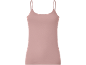 Camisola de alças fina de mulher em rosa