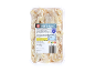 Ocean Sea Migas de Paloco (lascas de bacalhau do Pacífico) numa bandeja com informação nutricional e código de barras.