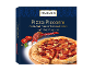 Pizza Piccante congelada com salame fumado e pepperoni Nduja, 398g.