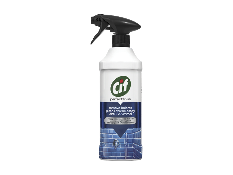 Spray de limpeza de bolores para casa de banho