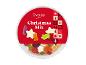 Gomas Favorina Christmas Mix em embalagem redonda