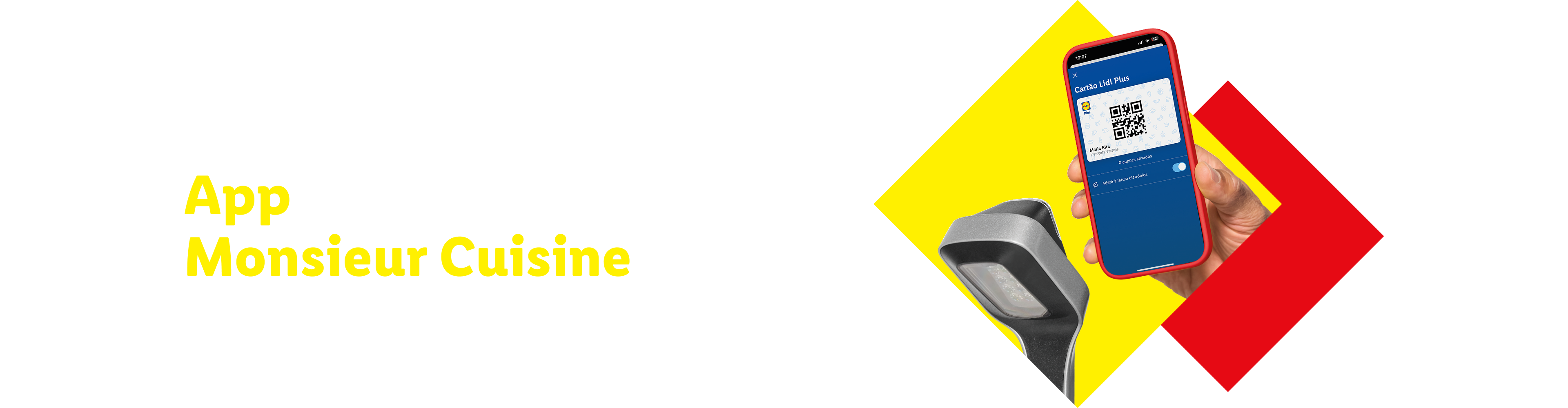Ganhe um Monsieur Cuisine instalando o app Lidl Plus.